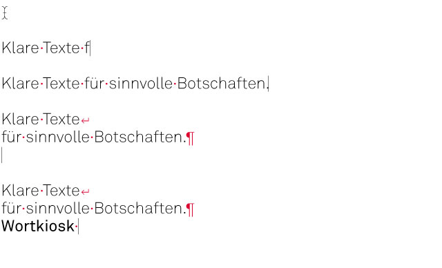 Grundprinzipien Grundprinzipien