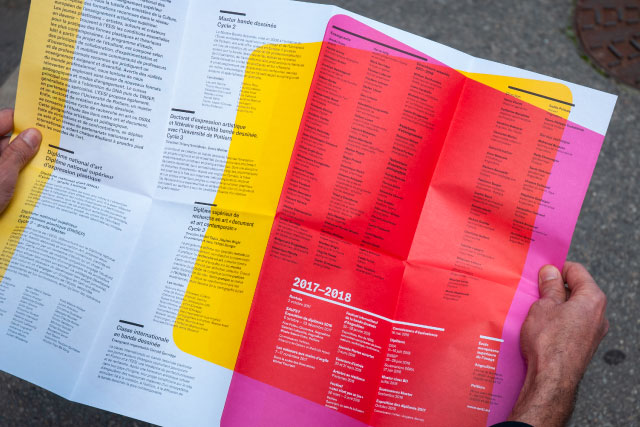 Poster de rentrée 2017–2018 Poster de rentree 2017–2018