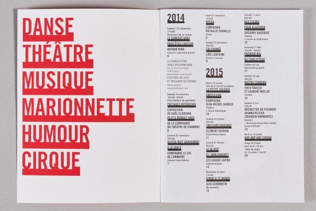 Brochure de la saison 2014-2015