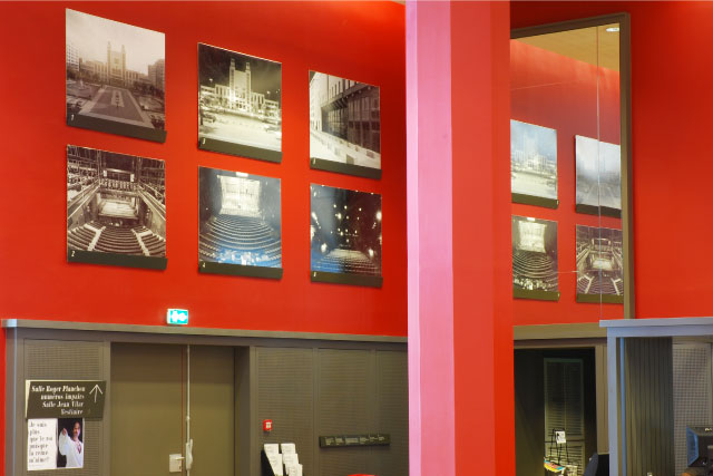 "La mémoire du TNP", Dauerausstellung La memoire du TNP