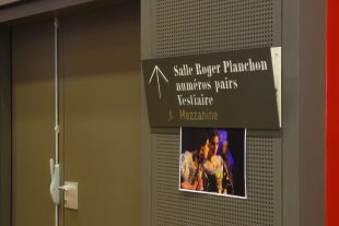 Signalétique du Grand et du Petit Théâtre du TNP Signaletique du TNP
