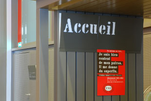 Signalétique du Grand et du Petit Théâtre du TNP Signaletique du TNP