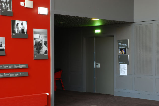 Signalétique du Grand et du Petit Théâtre du TNP Signaletique du TNP