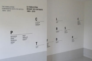 Signalétique du Familistère de Guise Familistere de Guise
