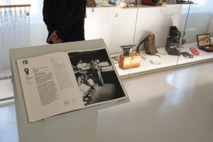 Ausstellungsbeschriftung des Familistère de Guise Familistere de Guise
